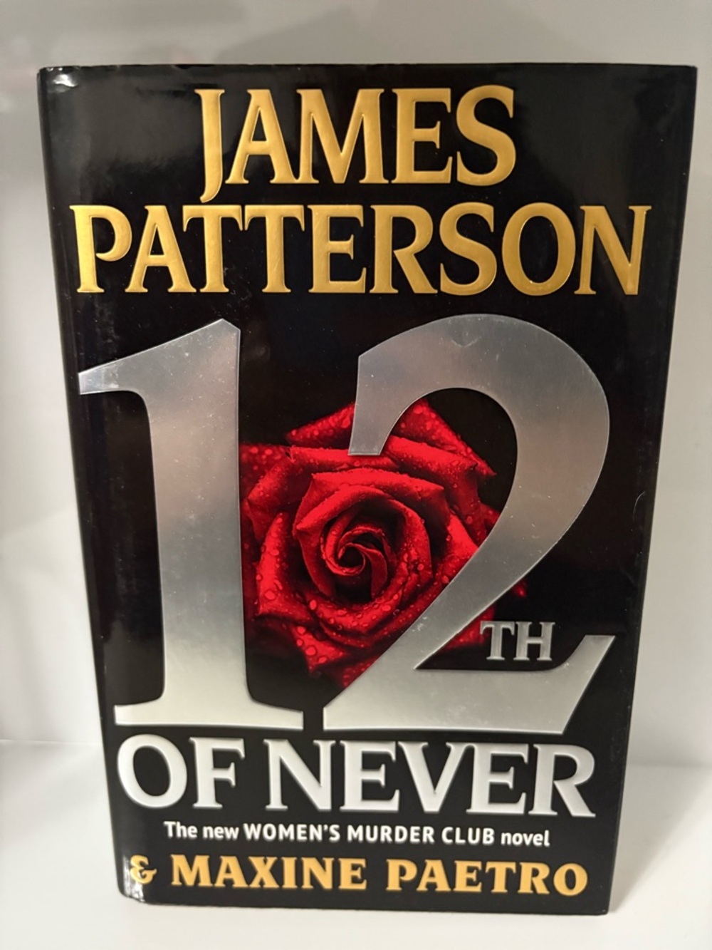 📚 3/$25 📚 James Patterson "12th Of Never" Hardcover Book